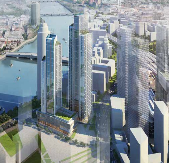 Hank Zarihs Associates | 1 Nine Elms | Twin towers | £900m - HZA