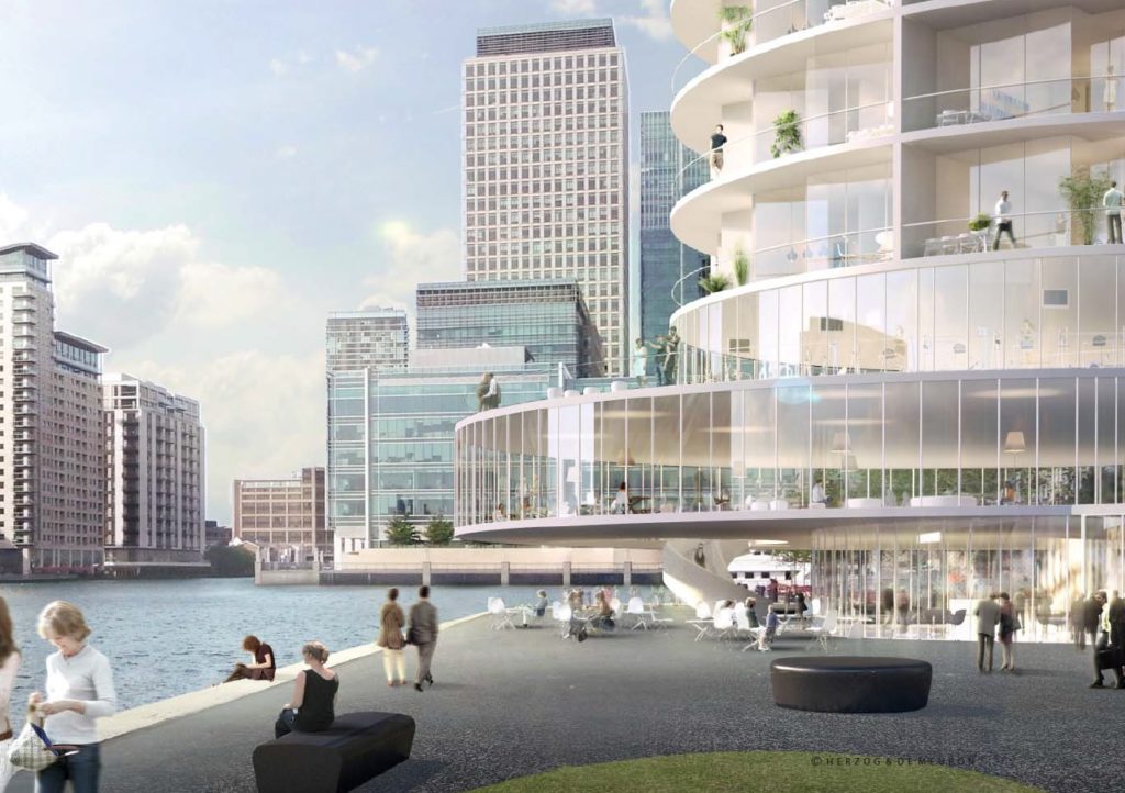 Hank Zarihs Associates | New Wood Wharf | Poplar | £100M -HZA