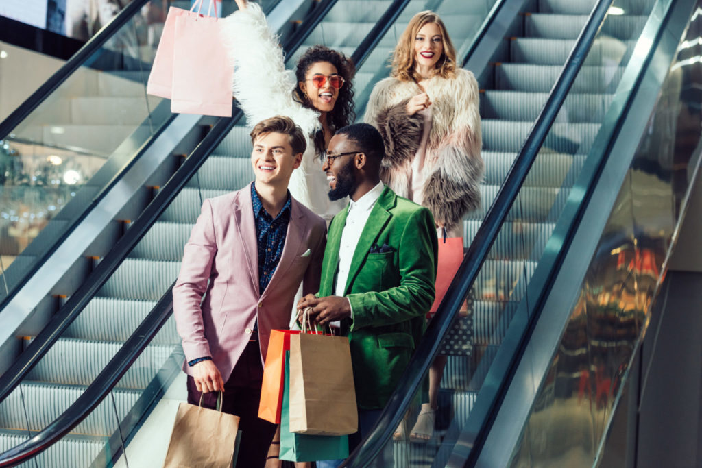 Group of multiethnic shoppers on escalator at mall 2023 11 27 05 02 03 utc 1536x1025 1