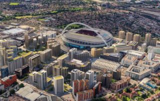 Hank Zarihs Associates | The construction of WEMBLEY PARK – PLOT E01 & E02 is going on