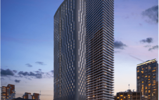 Hank Zarihs Associates | Plans for a 40-storey tower with 279 flats and a hotel are afoot for London's Isle of Dogs