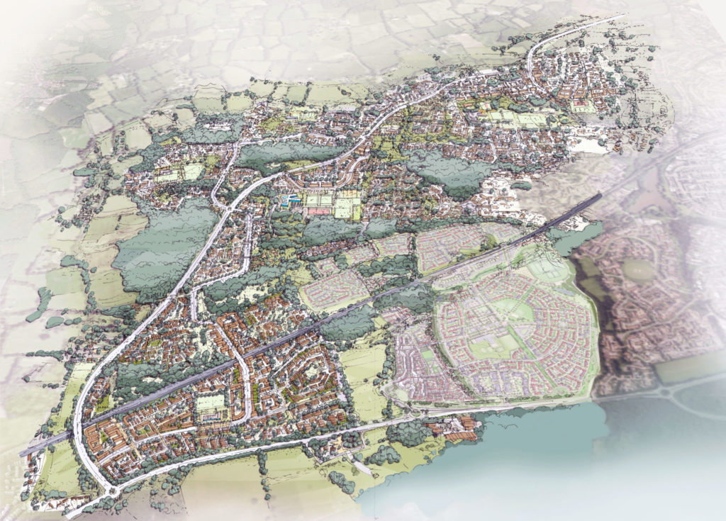 Hank Zarihs Associates | Garden town of 10,000 new homes planned for Gatwick area