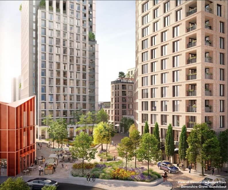 Hank Zarihs Associates | New flats opposite Bakerloo line tube extension get the green light