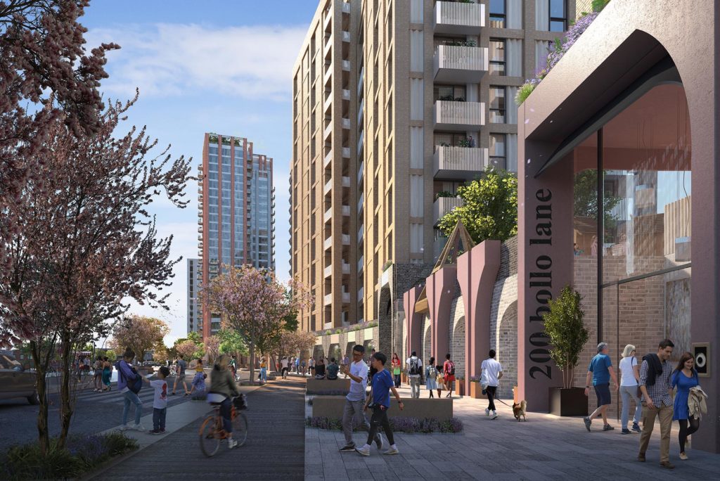 Hank Zarihs Associates | New homes planned on the right side of West London tracks