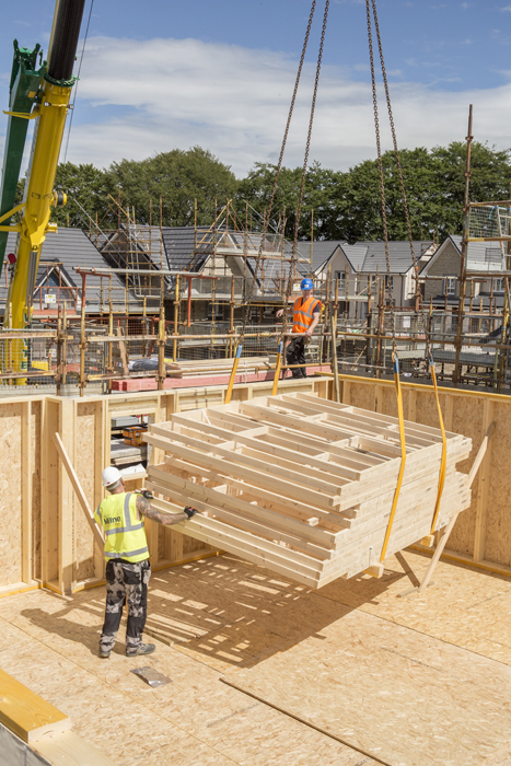 Timber frame courtesy of STA