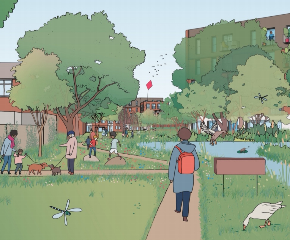 Dunton Hills Garden Village courtesy of Brentwood Borough Council
