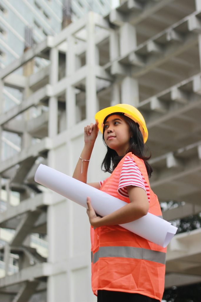 Young construction worker scaled