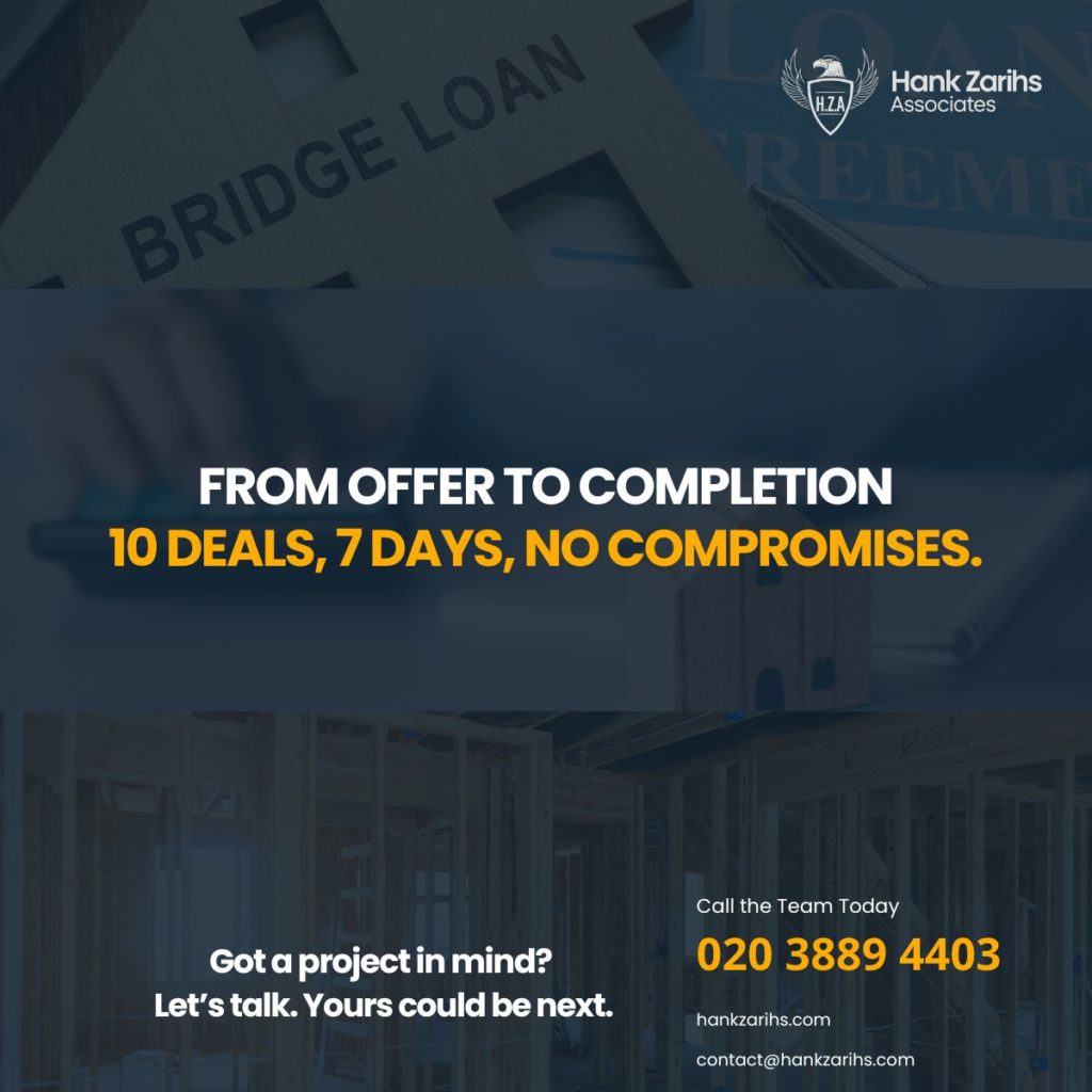 From offer to completion 10 deals 7days no compromises