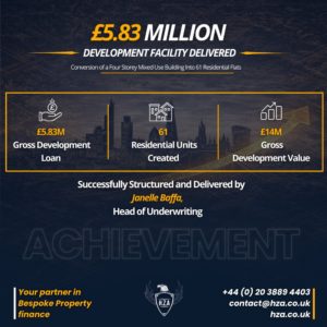 583 MILLION DEVELOPMENT FACILITY DELIVERED