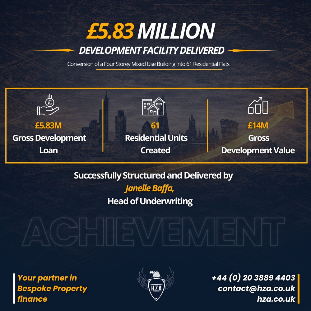 583 MILLION DEVELOPMENT FACILITY DELIVERED